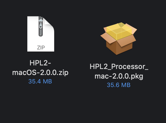 Choose HPL2 Processor pkg